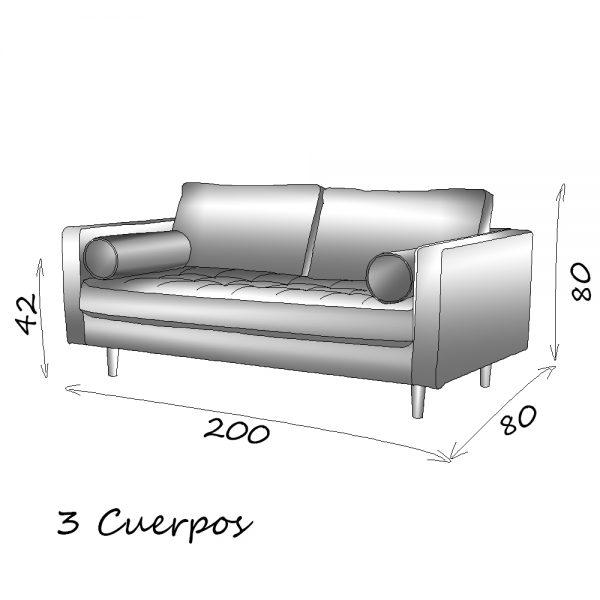 SOFÁ GARONA DE EXHIBICIÓN
