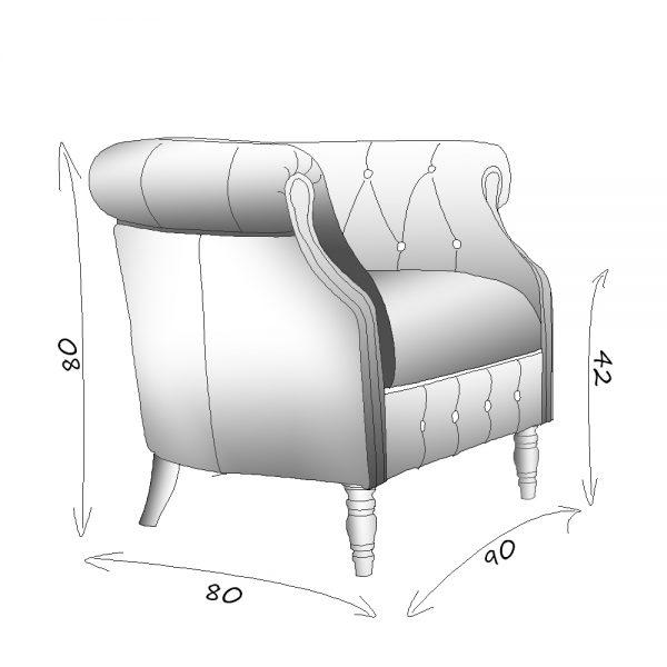 SILLÓN YORK DE EXHIBICIÓN