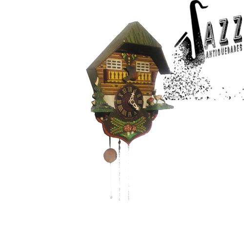 RELOJ DE MADERA DE CONTRAPESO DE LOS 50´