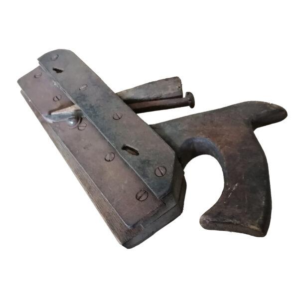 ANTIGUA GARLOPA DE MADERA