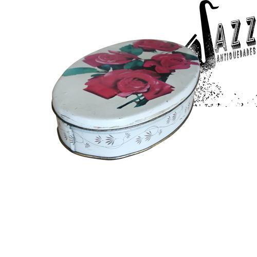 CAJITA METÁLICA OVALADA