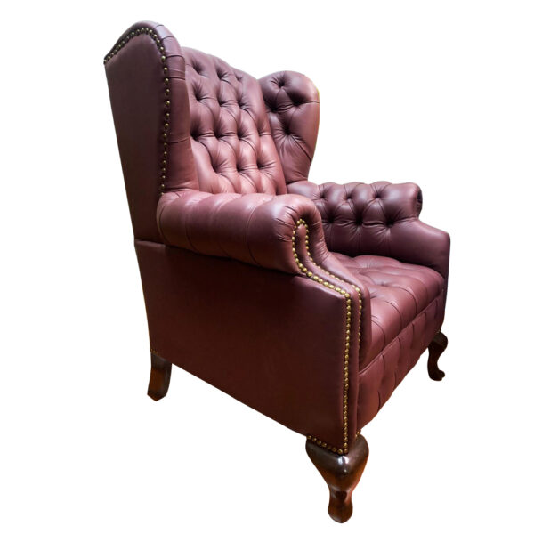 SILLÓN REINA ANA  CAPITONÉ DE EXHIBICIÓN