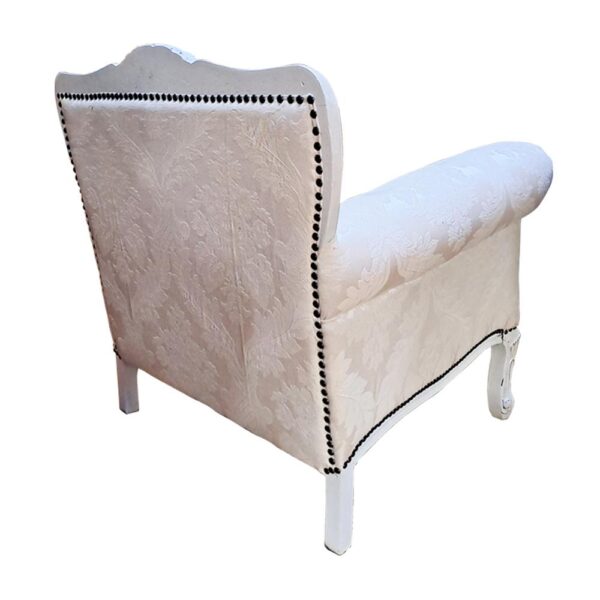 SILLÓN MODELO NORMANDO VINTAGE BLANCO - Imagen 4