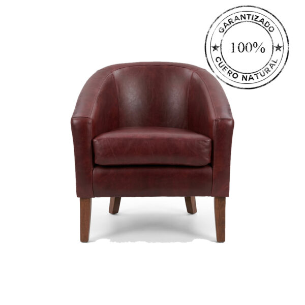 SILLÓN MODELO BUCKET BURDEO