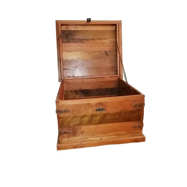 MESA DE CENTRO BAÚL DE MADERA NATIVA